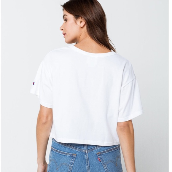 NWT Champion Women’s Crop Tee - Picture 3 of 5